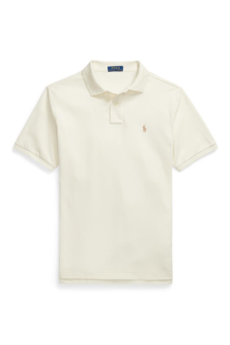Cotton Polo, Alternate, color, PARCHMENT CREAM/ C8634
