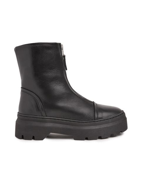 Front Zip Boots