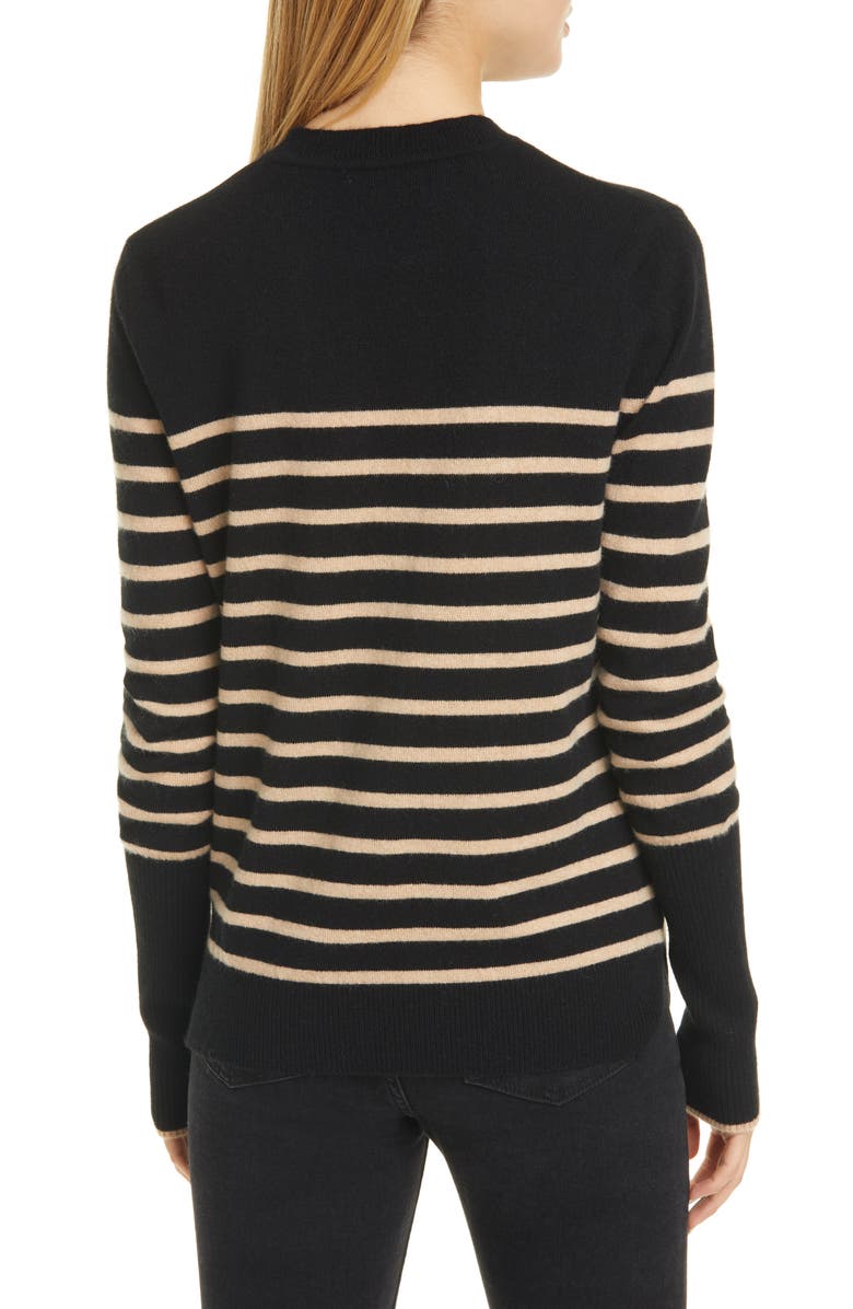 La Ligne AAA Lean Lines Cashmere Sweater, Alternate, color, 