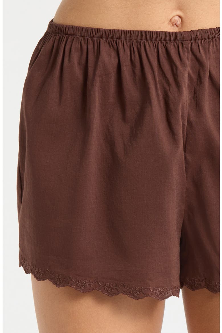 Hazel Short Pajamas, Alternate, color, CAFE