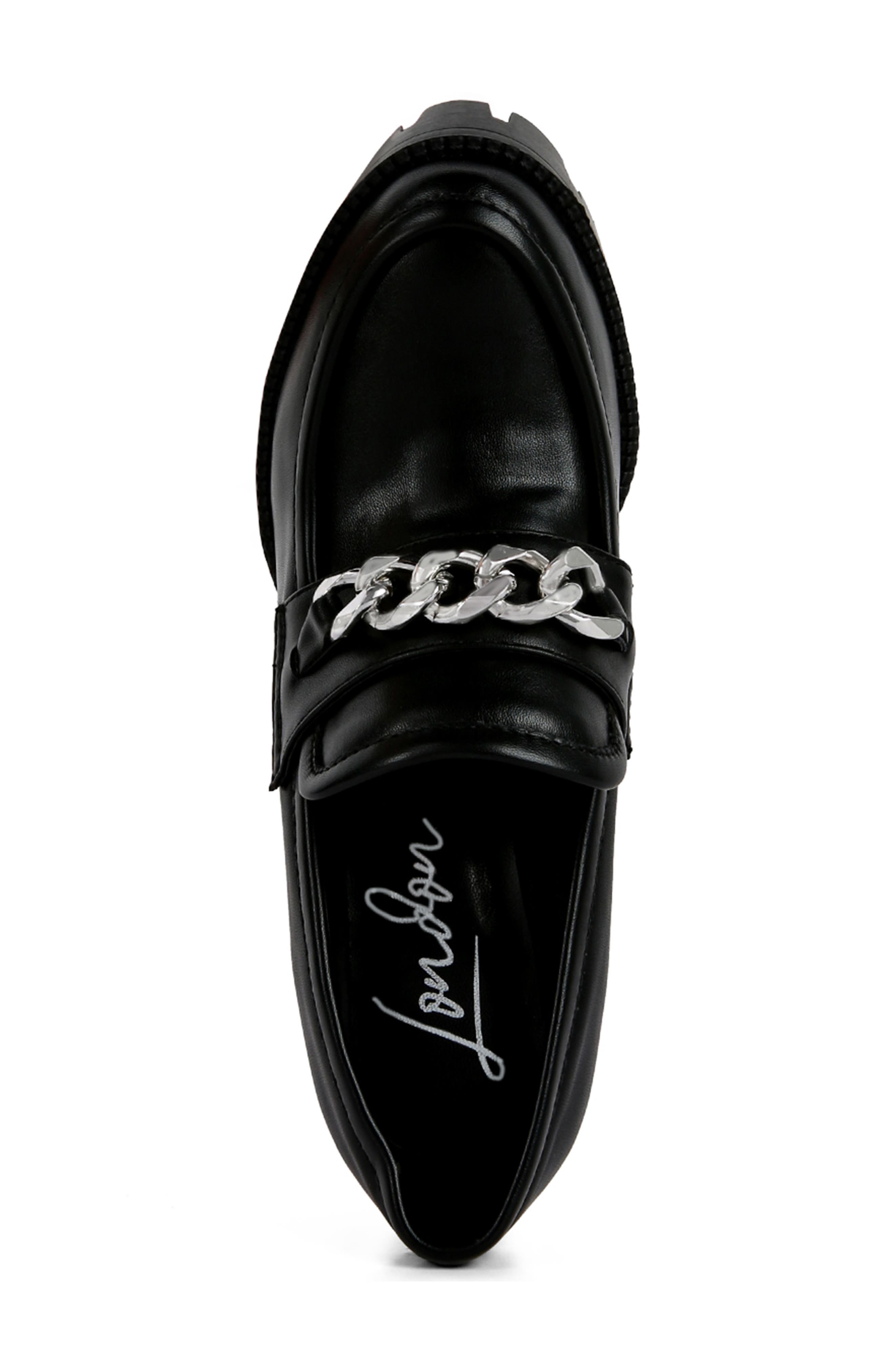 LONDON RAG Y2K Chunky Lug Platform Pump, Alternate, color, Black