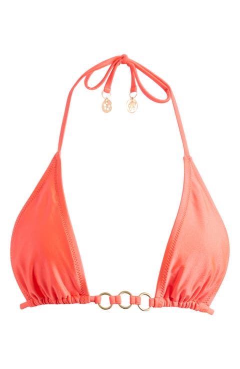 Trio Ring Triangle Bikini Top