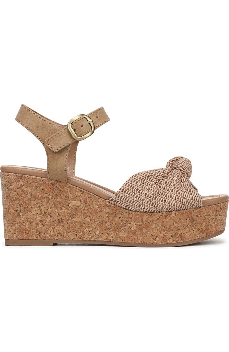 Blowfish Malibu Adore Platform Wedge Sandal, Alternate, color, Natural Sand Crochet