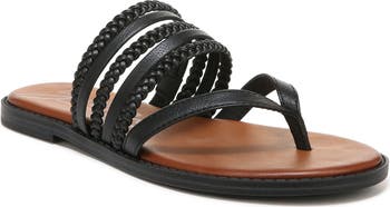 Zodiac Womens Cary-woven Sandal Flat Sandal Navy Zodiac Signs