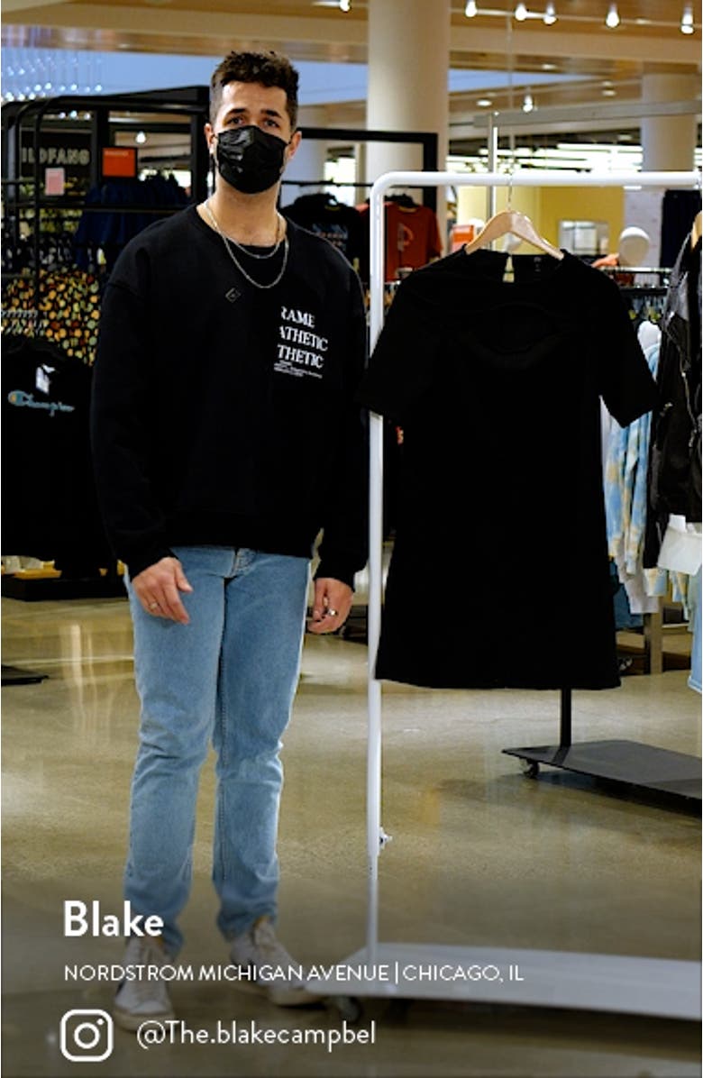 Cutout Scuba Shift Dress, sales video thumbnail