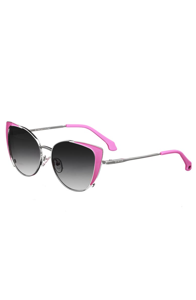 BERTHA Bailey Handmade in Italy Sunglasses, Main, color, Pink