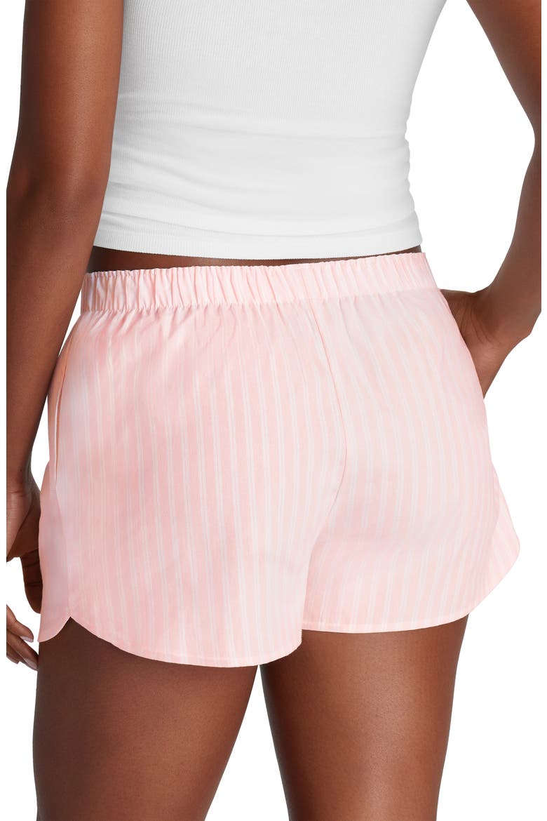 Woven Lounge Boxer Shorts, Alternate, color, PINK