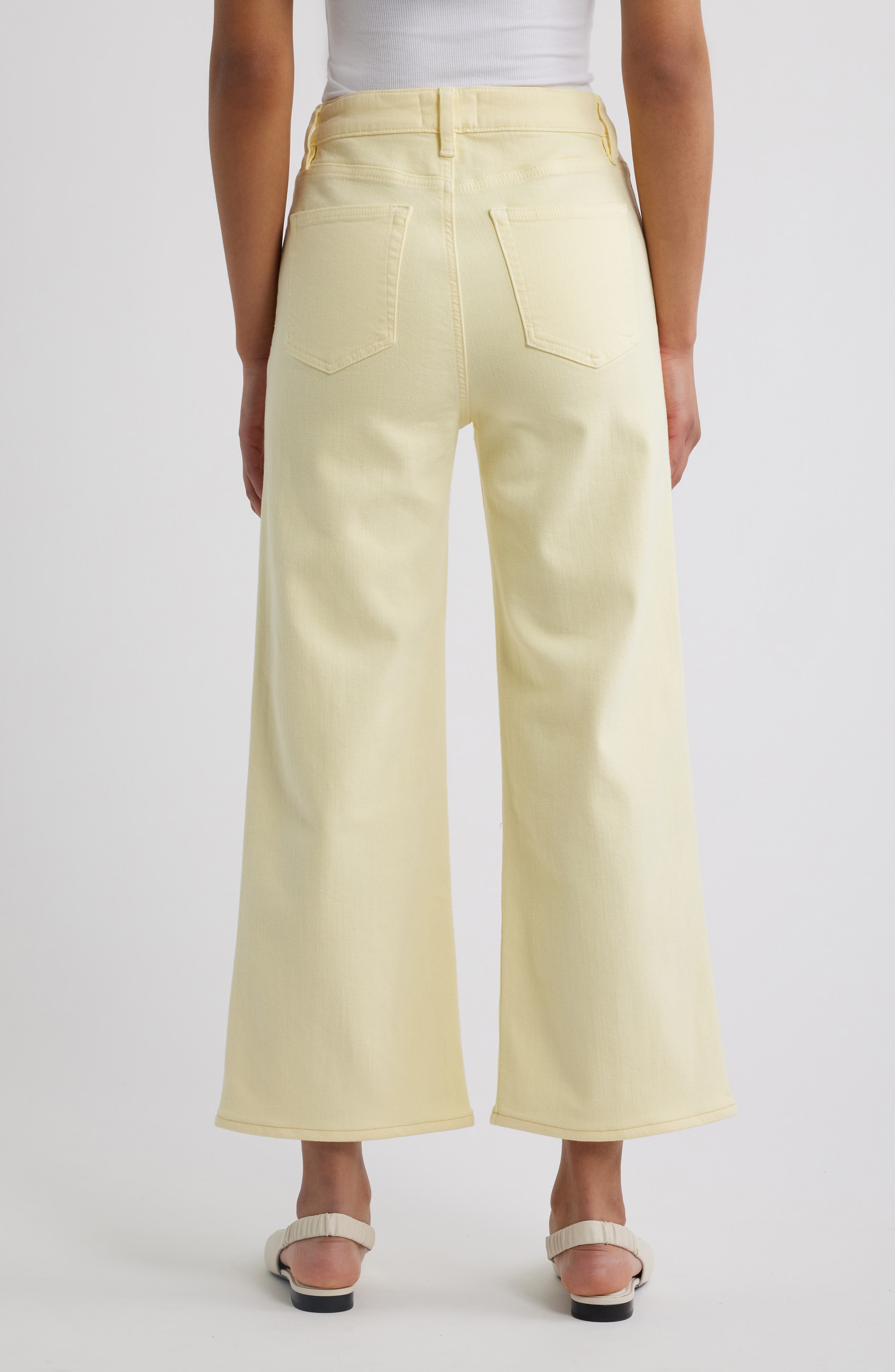 The Anchor High Waist Patch Pocket Crop Jeans - image 2