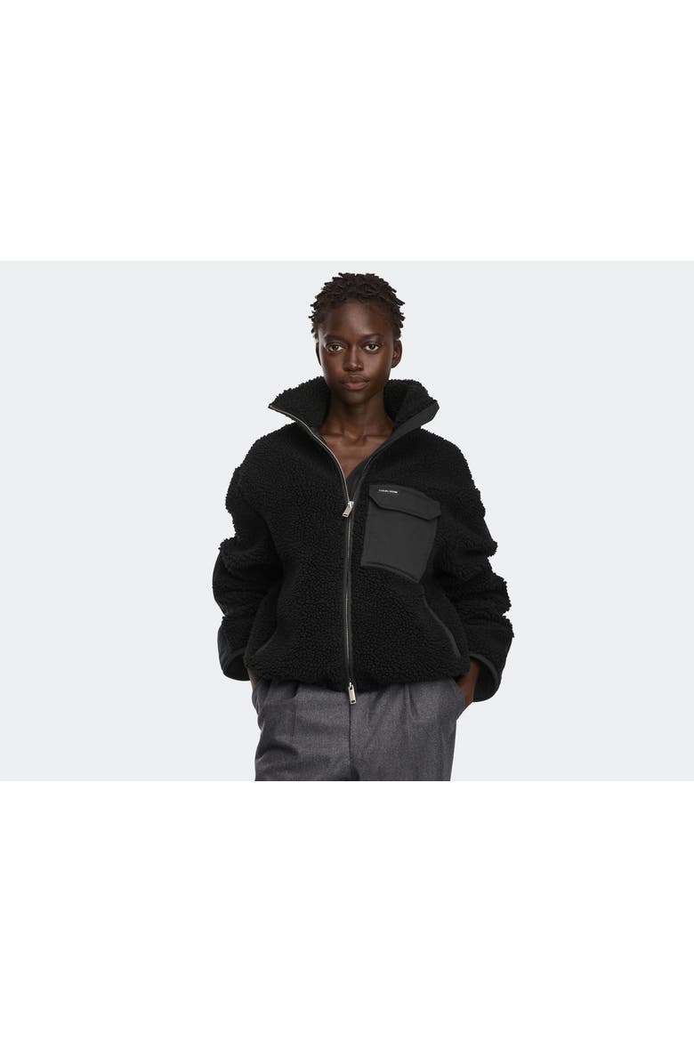 Soren Fleece Full Zip, Alternate, color, Black