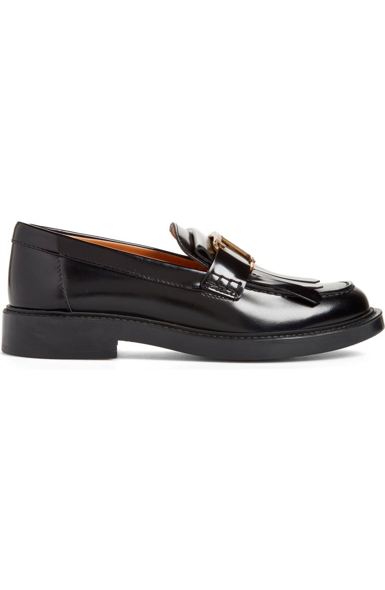 Tod's Buckle Kiltie Loafer, Alternate, color,