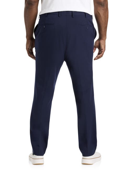 Synrgy By Dxl Modern-fit Machine Washable Suit Pants In Navy