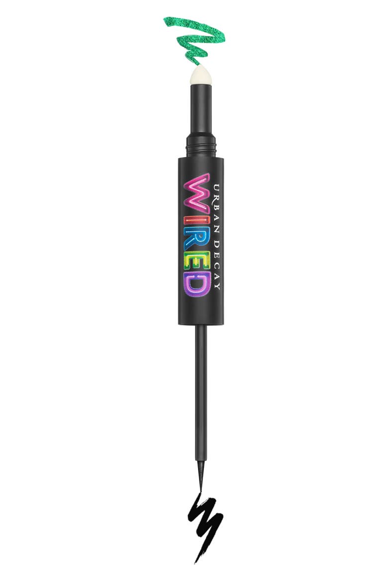 Wired Double-Ended Eyeliner & Top Coat, Main, color, FUSE