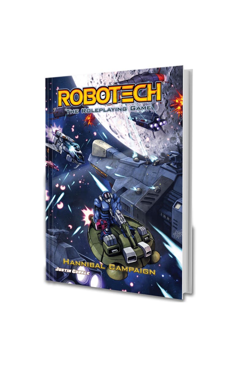 Strange Machine Games Robotech Hannibal Campaign Hardcover Rpg Book, Main, color,