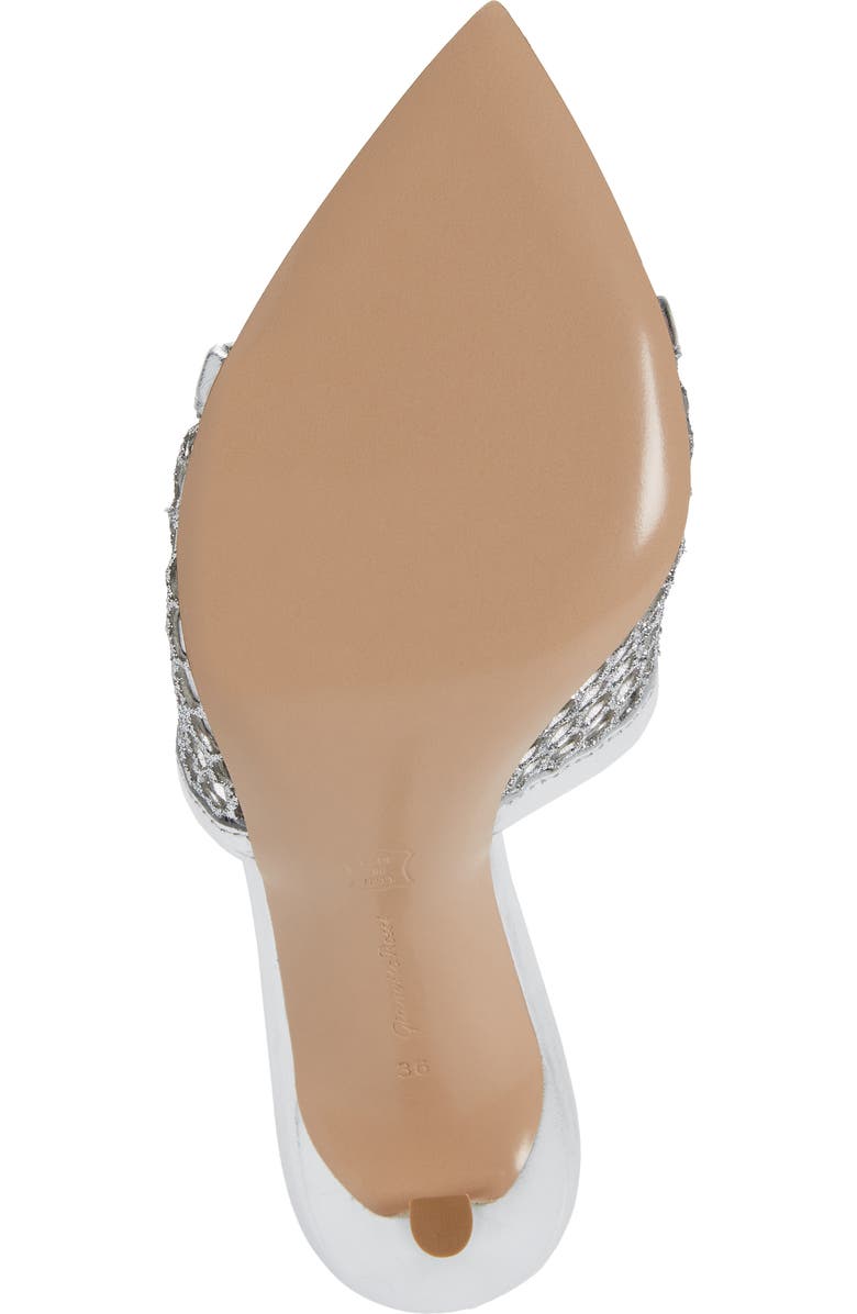 Gianvito Rossi Alisia Mesh Slide Sandal, Alternate, color,