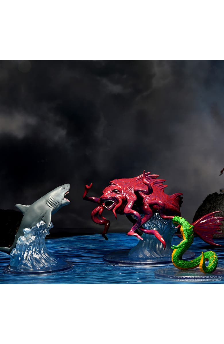 WizKids Games Critical Role Monsters Of Tal'Dorei Set 1 9 Miniature Set, Prepainted,Rpg, Alternate, color, Multicolored