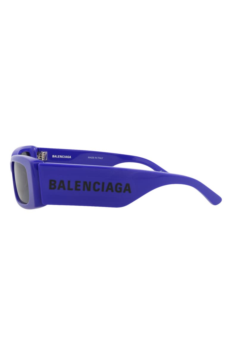 Balenciaga Sunglasses, Alternate, color, Blue Blue Blue