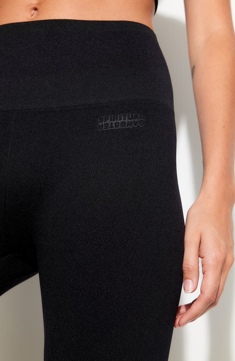 Spiritual Gangster Black Love 7/8 Leggings, Alternate, color, Black