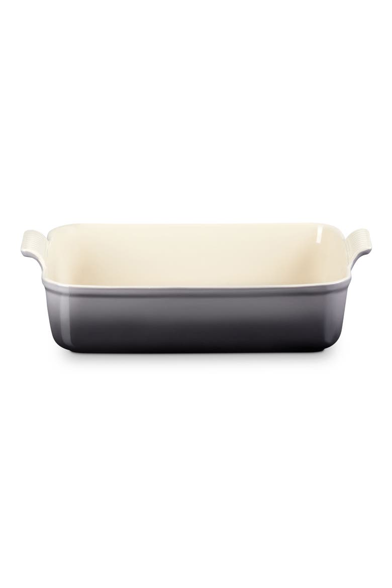 Heritage Stoneware Deep Lasagna Dish, Main, color, OYSTER
