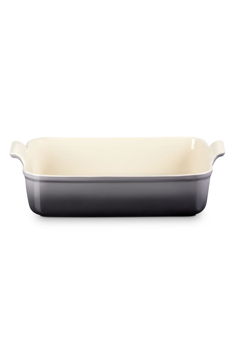 Le Creuset Heritage Stoneware Deep Lasagna Dish, Main, color, Oyster