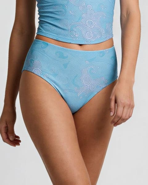Paisley Explosion Womens Swimsuit Bottom