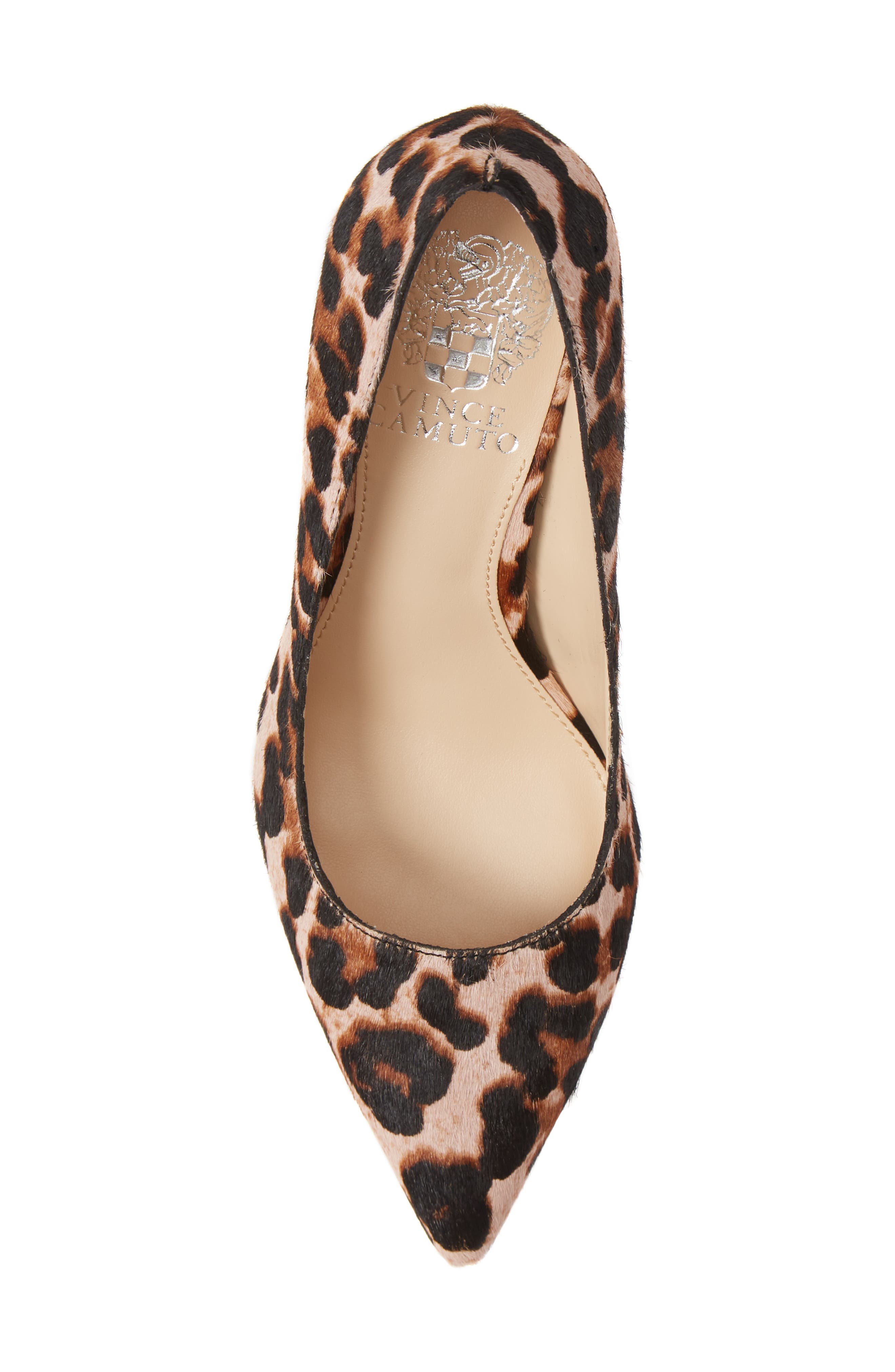 Retsie Pointed Toe Pump, Alternate, color, BLUSH CALF HAIR