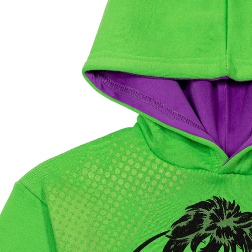 Marvel Pullover Hoodie In Green
