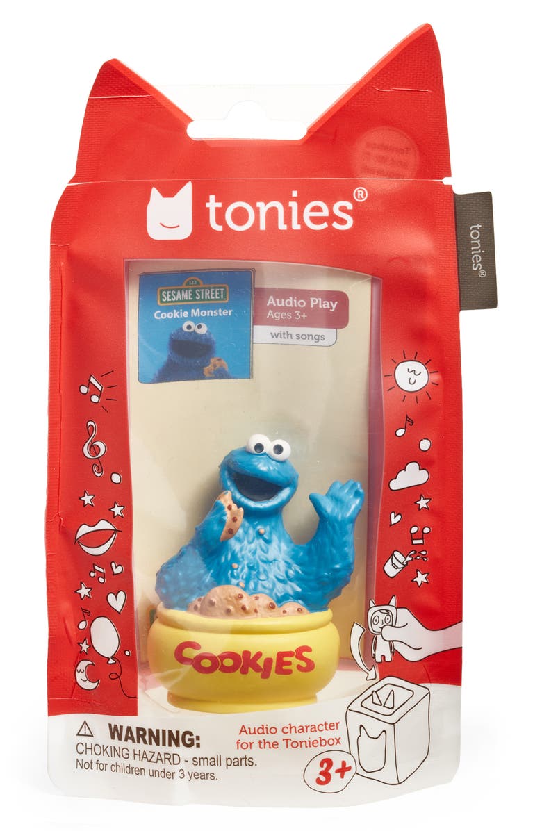 tonies Sesame Street<sup>®</sup> Cookie Monster Tonie Audio Character, Alternate, color, Blue Multi