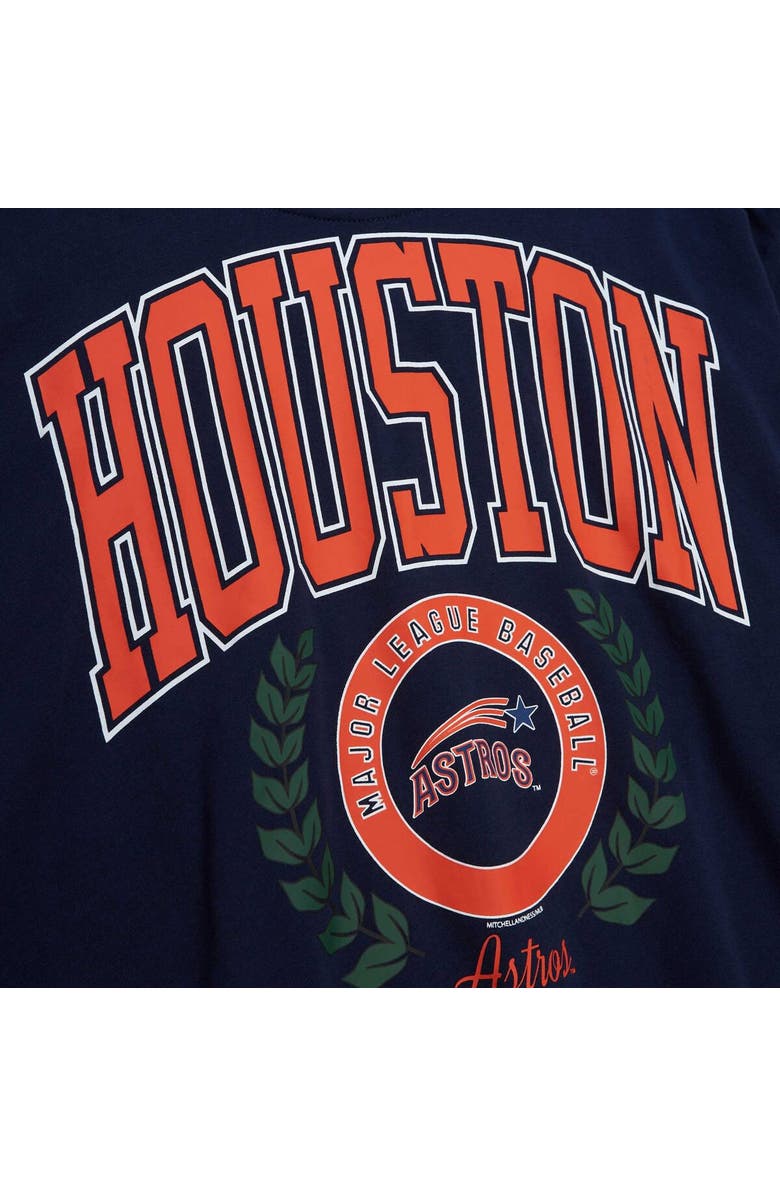 Mitchell & Ness Women's Mitchell & Ness Navy Houston Astros Logo Lt 2.0 Pullover Sweatshirt, Alternate, color, Navy
