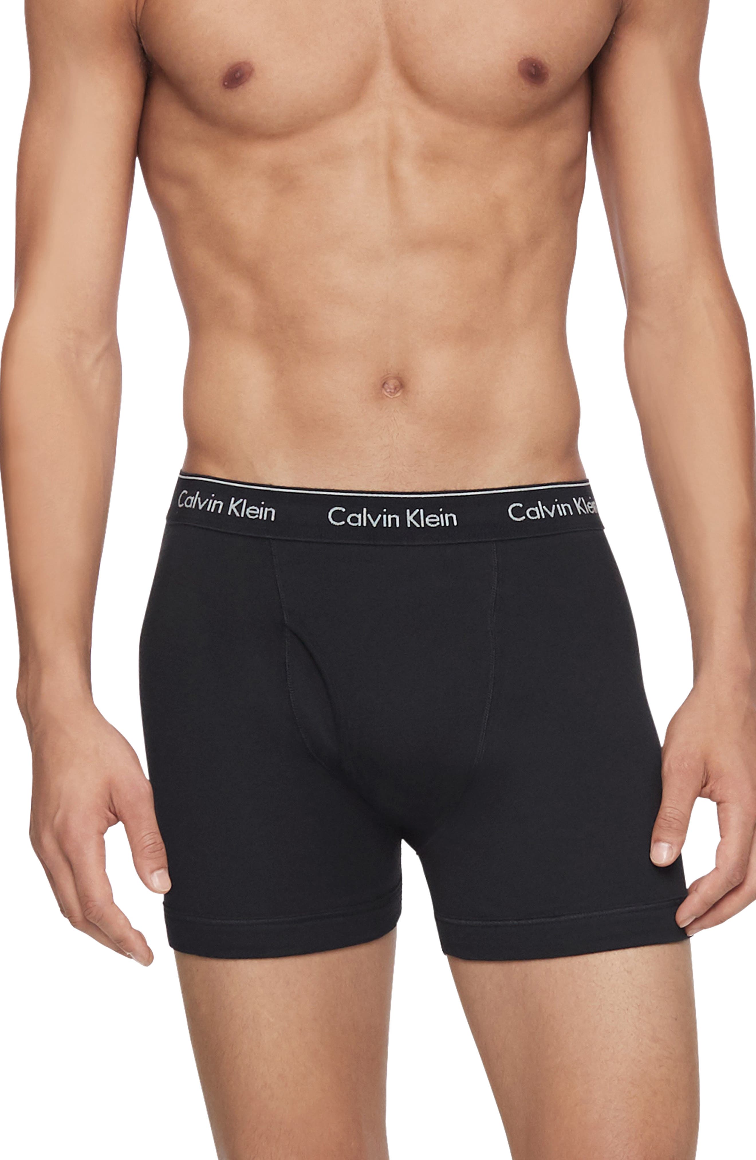 Мужские Calvin Klein Classics 3-Pack Cotton Boxer Briefs — фото 2