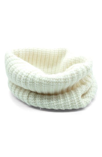 Portolano Hacci Infinity Scarf In White