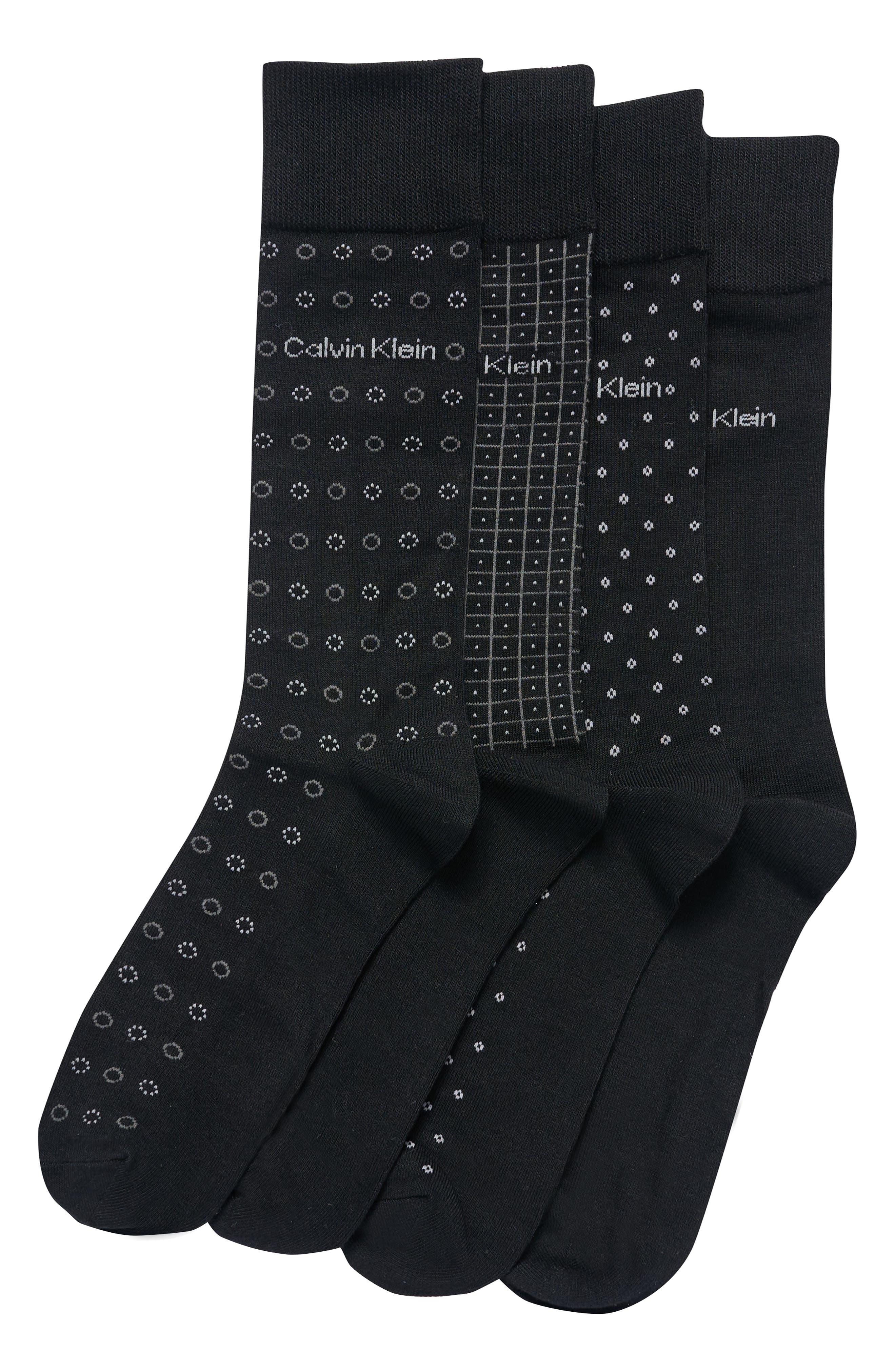 Assorted 4-Pack Dress Socks