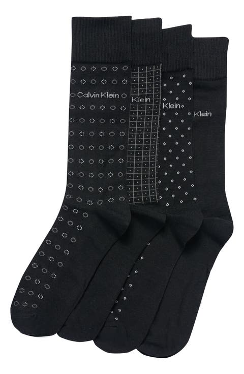 Assorted 4-Pack Dress Socks