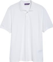 Ralph Lauren Purple Label Embroidered Logo Cotton Piqué Polo