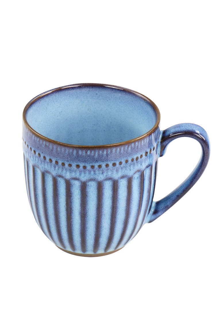 Mendocino 16 Piece Stoneware Dinnerware Set, Alternate, color, Blue