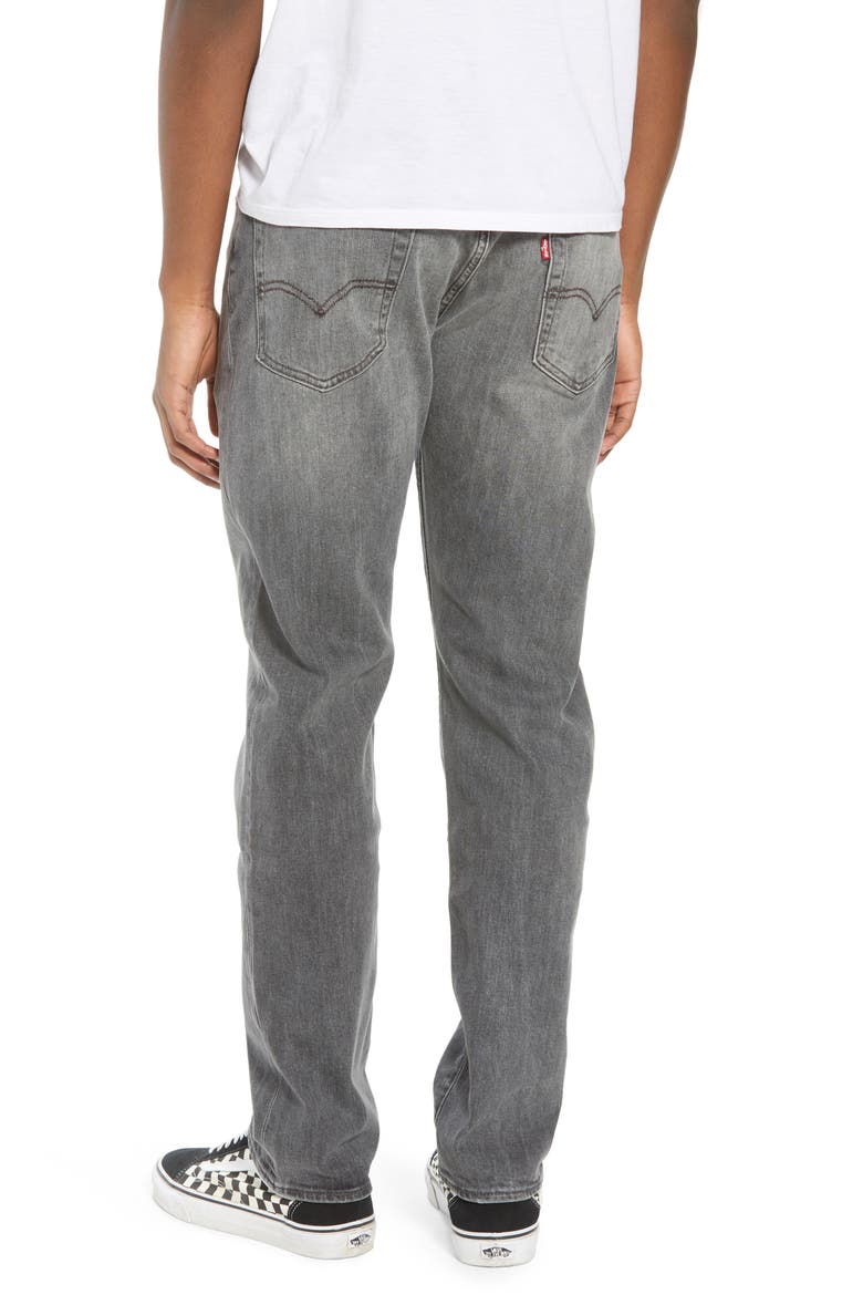 Levi's® 502™ Slouchy Slim Fit Jeans, Alternate, color, GREY WASH