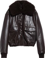 Lemaire Leather Pilot Jacket