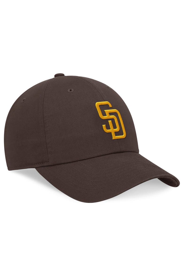 Men's Nike Brown San Diego Padres Evergreen Club Adjustable Hat, Alternate, color, Brown