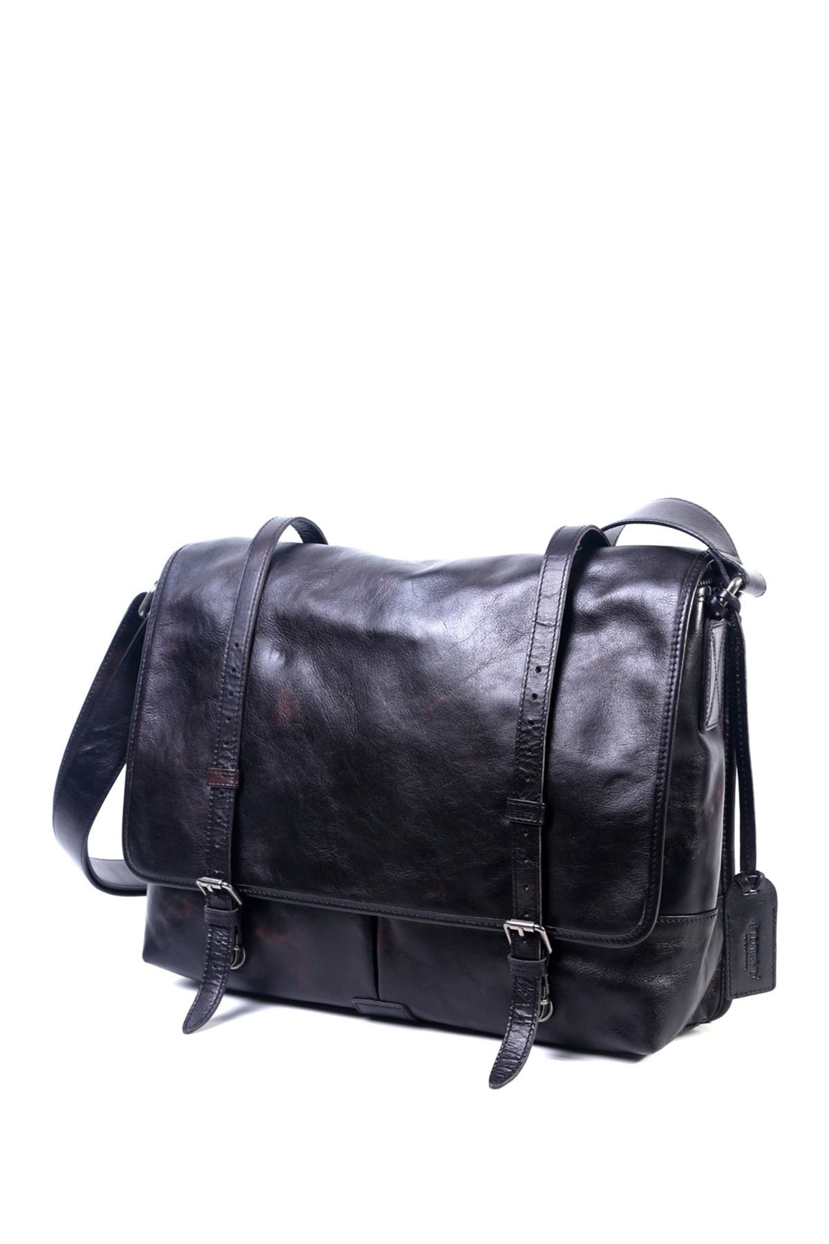 OLD TREND Speedwell Leather Messenger Bag, Alternate, color, 