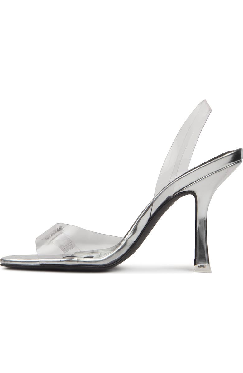 BLACK SUEDE STUDIO Porsha Slingback Sandal, Alternate, color,