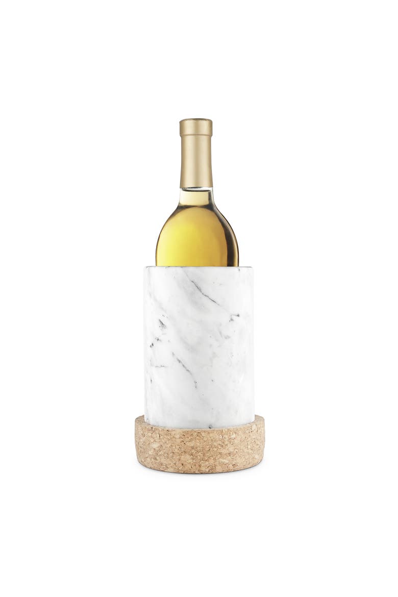Marble & Cork Wine Chiller, Main, color, Clear