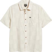 Brixton Cru Checker Short Sleeve Button-Up Shirt