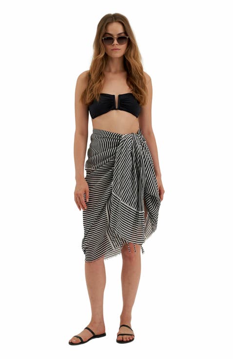 HANNA SWIM COVER UP SARONG WRAP SKIRT
