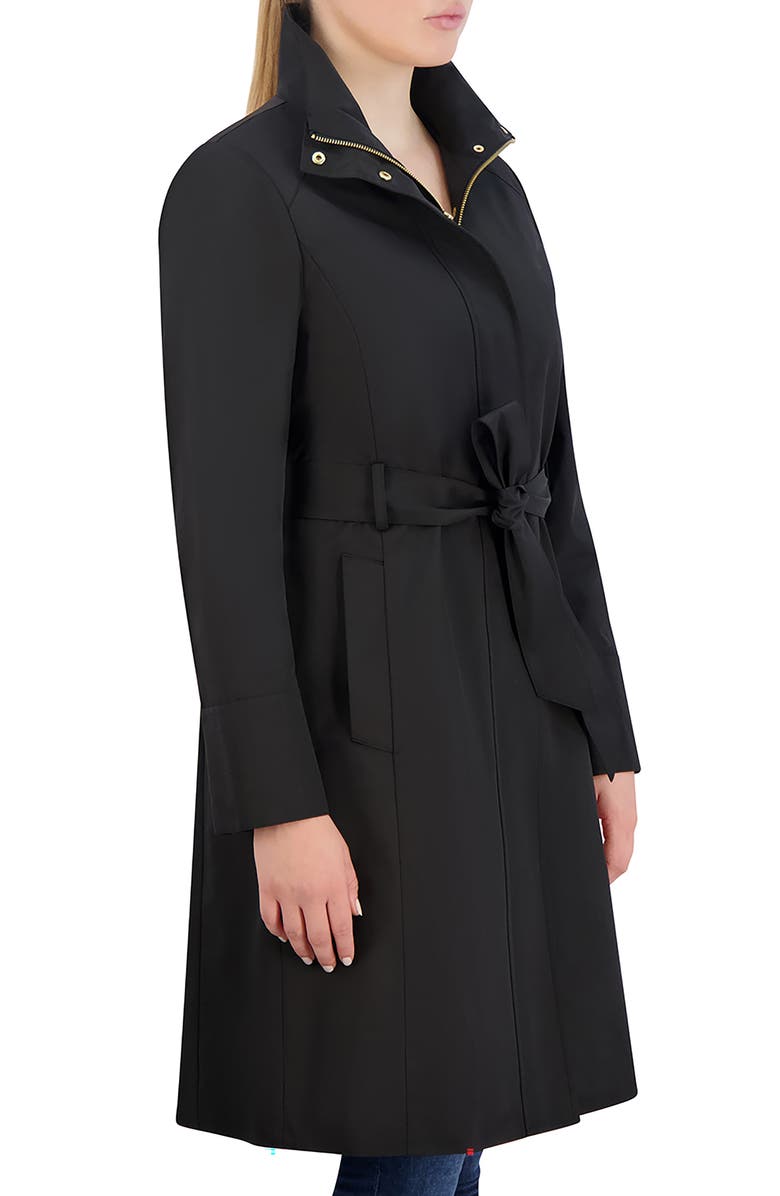 Cole Haan Water Resistant Cotton Blend Trench Coat, Alternate, color,
