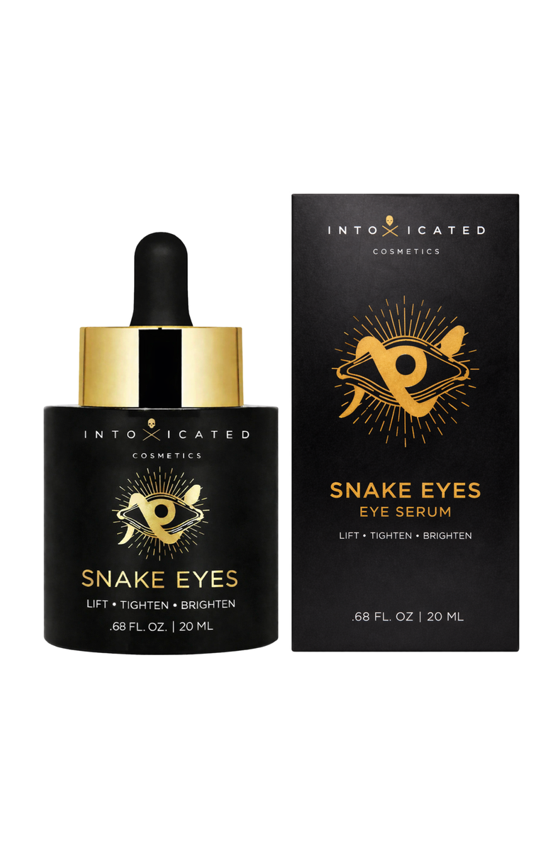Intoxicated Cosmetics Snake Eyes | Eye Serum | 0.5 fl.oz/15 mL - Lifting Formula for Daily Moisture and Eye Contour, Alternate, color, NO COLOR