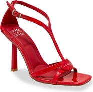 CHASE AND CHLOE Ankle Strap Stiletto Sandal