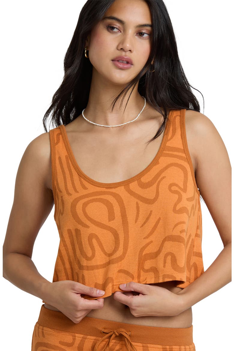 Embers Crop Tank, Alternate, color, TANGERINE