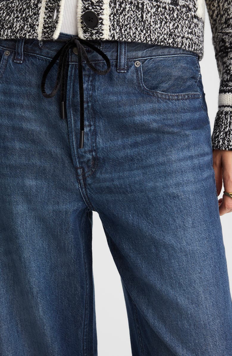 Madewell Airy Denim Low Slung Baggy Jeans, Alternate, color, Allenham Wash