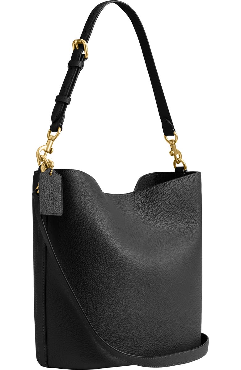 COACH Willow Polished Pebble Leather Shoulder Bag, Alternate, color,