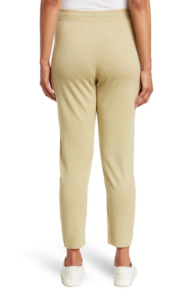 St. John Collection Wool Blend Drawstring Pants, Alternate, color, 