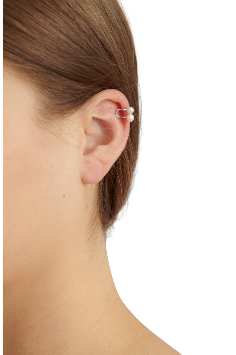 Ear Cuff, Alternate, color, SILVER
